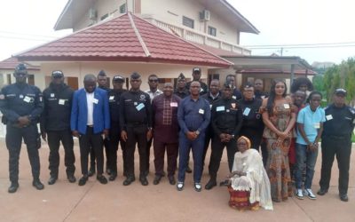 Atelier de formation des hommes en tenue des unités d’intervention de la Police Nationale (CRS, CCDO, GMI) sur la problématique des populations clés selon l’approche LILO